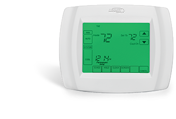 Lennox Comfortsense 5000 Series Touchscreen Thermostat